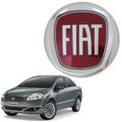 Emblema Grade Dianteira Fiat Linea 2015 2016 Original