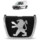 Emblema Grade Partner 2010 A 2012 Cromado Fundo Preto