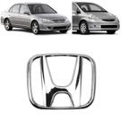 Emblema Grade Radiador Civic 2004 a 2006 e Fit 2003 a 2008 Emblema Grade Radiador Civic 2004 a 2006 e Fit 2003 a 2008