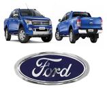 Emblema Grade Radiador e Tampa Traseira Ranger 2013 a 2017