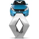 Emblema grade radiador sandero 2008 a 2014 logan 2012 a 2014