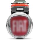 Emblema Grade Radiador Uno Fire 2007 A 2012 Vermelho