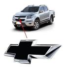 Emblema Gravada Preto Grade Radiador S10 2012 2013 a 17 2018