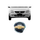 Emblema Gravata Cromado Gravata Dourada Fundo Preto Corsa Classic 2003 a 2016