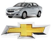 Emblema Gravata Dourado Grade Radiador Cobalt 2016 a 2020