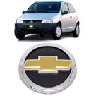 Emblema Gravata Grade Celta 00/05 Cromado e Dourado 9,0 cm Ø Com 3 Encaixes
