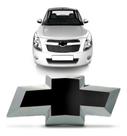 Emblema Gravata Preto Grade Radiador Cobalt 2013 2014 2015