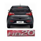 Emblema HB20 Cromado Tampa Traseira 2012/2019 Marçon
