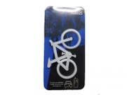 Emblema Ictus Bike Branco Imã Adesivo Carro Geladeira