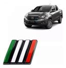 Emblema Ítalia Grade Radiador Fiat Nova Strada 2021 2022 Original Emblema Ítalia Grade Radiador Fiat Nova Strada 2021 2022 Original