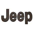 Emblema Jeep Capô Renegade 2015 Em Diante - Preto Emblema Jeep Capô Renegade 2015 Em Diante - Preto