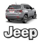 EMBLEMA JEEP TRASEIRO DA COMPASS Cromado