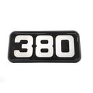 Emblema lateral 380 volvo fh nac **volvo fh-12 teto baixo /*