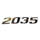 Emblema lateral mbb axor 2035 **mercedes benz axor 2035