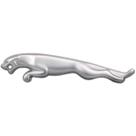 Emblema Leopardo Linha Evochrome 3D Prata