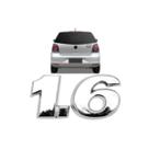 Emblema Letreiro 1.6 Cromado Gol G5 1.6 2006 a 2012