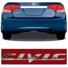 Emblema Letreiro Civic Do Porta Malas New Civic 2007 A 2012