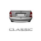 Emblema Letreiro Classic Pequeno Cromado Corsa Classic 2001 a 2004
