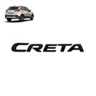 Emblema Letreiro Creta 2017 2018 2019 Black Piano