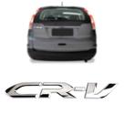Emblema Letreiro Cromado CRV 2012 a 2015