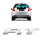 Emblema Letreiro Cromado Para FIT 2009 A 2014
