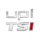 Emblema Letreiro Cromado Up Tsi Vw Tampa Mala Kit 2pçs