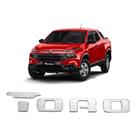 Emblema Letreiro Fiat Toro Modelo 2014 a 2022 Peça Cromada