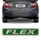 Emblema Letreiro FLEX para CIVIC FIT 2011 a 2014