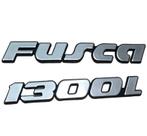 Emblema Letreiro Fusca+1300l 1991 a 1997 Curvo