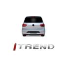 Emblema Letreiro ITrend Cromado Fox Gol G5 e G6 Voyage G5 e G6