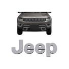 Emblema Letreiro Jeep Cromado Jeep COMPASS 2015 A 2021 Emblema Letreiro Jeep Cromado Jeep COMPASS 2015 A 2021