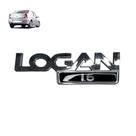 Emblema Letreiro Logan 1.6 Ano 2009 a 2012 Cromado