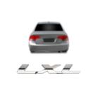 Emblema Letreiro LXL Cromado Civic 2007 a 2011 Emblema Letreiro LXL Cromado Civic 2007 a 2011