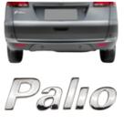 Emblema Letreiro PALIO Cromado Fiat 2000 a 2010 Traseiro