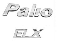 Emblema Letreiro Palio Cromado Palio Elx 2001 A 2010 Emblema Letreiro Palio Cromado Palio Elx 2001 A 2010