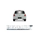 Emblema Letreiro (RENAULT) Cromado Clio Megane Scenic 2000 a 2008