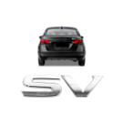 Emblema Letreiro SV Cromado Sentra Versa Livinia