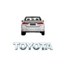 Emblema Letreiro Toyota Cromado Carros Toyota 2003 a 2008