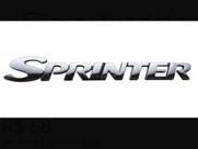 Emblema Letreiro Traseiro Sprinter Serve Ate 2016 Cromado Emblema Letreiro Traseiro Sprinter Serve Ate 2016 Cromado