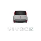 Emblema Letreiro VIVACE Cromado Novo Uno Vivace 2011 a 2016