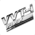 Emblema Letreiro Vvt-i Flex Para-lama Toyota Corolla - Hara