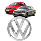 Emblema Logo Grade Gol G6 Voyage Fox Saveiro Cross Polo 2012/... Cromado 12,6 cm Ø