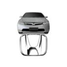 Emblema Logo Honda Cromado Grade Civic 2004 a 2006 e Fit 2004 a 2008