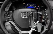 Emblema Logo HONDA Volante Cromado COM PINOS - Civic Fit City Hr-V Emblema Logo HONDA Volante Cromado COM PINOS - Civic Fit City Hr-V