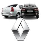 Emblema Logo Mala Cromado Logan Sandero 12/14 Duster Fluence .../12 9,1 x 7,5 cm