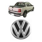Emblema Logo Mala Saveiro G5 e G6 Cromado