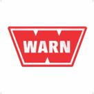 Emblema Logo Warn Troller Vermelho Dianteiro Resinado
