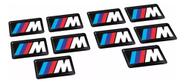 Emblema Logotipo Bmw M3 M5 M6 Kit Com 10 Und