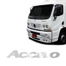 Emblema Mercedes Benz Accelo 2009 Adesivo Resinado Capô