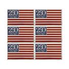 Emblema Metálico 3D Para Carro - Edição Bandeira Americana 1776-2026 - Decalque Patriótico De Carro
